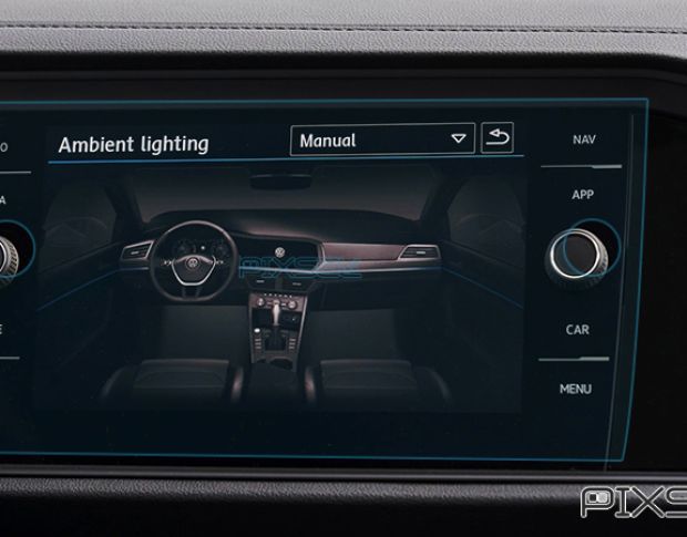 Захисне скло Pixsel на монітор VOLKSWAGEN JETTA - 10.9“ 2019 - (гібридне глянець)