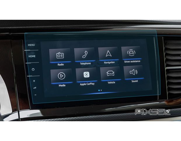 Захисне скло Pixsel на монітор VOLKSWAGEN MULTIVAN T6.1 11.3“ 2019 - (гібридне глянець)