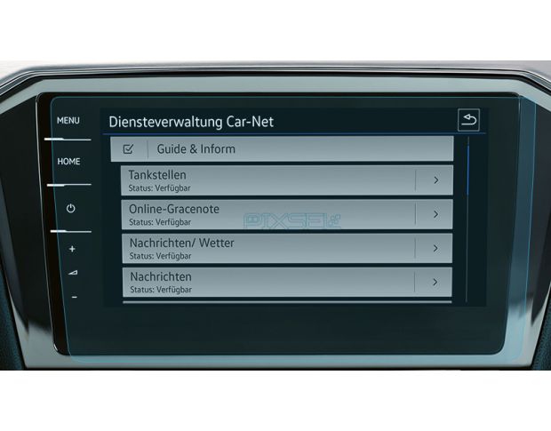 Захисне скло Pixsel на монітор VOLKSWAGEN PASSAT - 11.4“ 2019 - 2022 (гібридне мат)