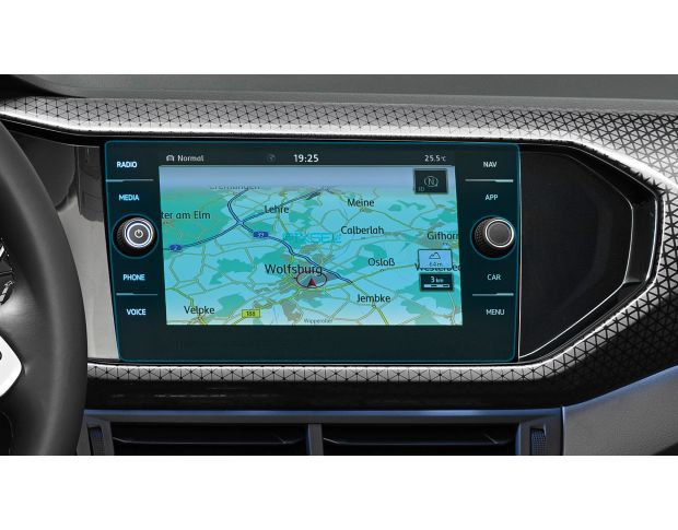 Захисне скло Pixsel на монітор VOLKSWAGEN T-CROSS - 10.7“ 2023 - (гібридне глянець)