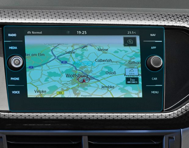 Захисне скло Pixsel на монітор VOLKSWAGEN T-CROSS - 10.7“ 2023 - (гібридне мат)