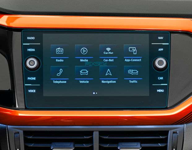 Захисне скло Pixsel на монітор VOLKSWAGEN T-CROSS - 10.9“ 2019 - 2022 (гібридне глянець)