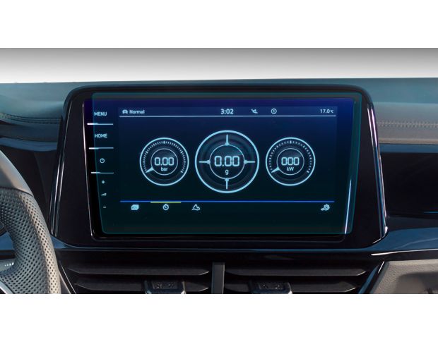 Захисне скло Pixsel на монітор VOLKSWAGEN T-ROC - 11.4“ 2021 - 2022 (гібридне глянець)