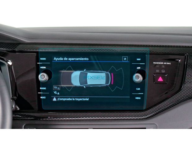 Захисне скло Pixsel на монітор VOLKSWAGEN TAIGO - 10.9“ 2022 - (гібридне глянець)