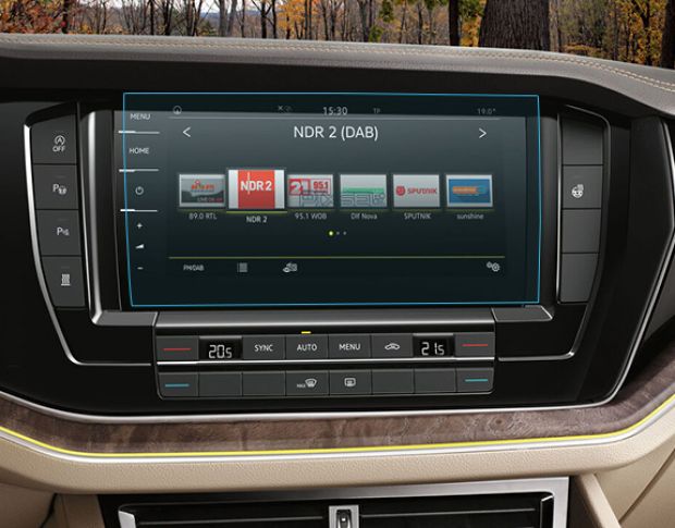 Защитное стекло Pixsel на монитор VOLKSWAGEN TOUAREG - 11.2“ 2018 - 2023 (гибридное мат)
