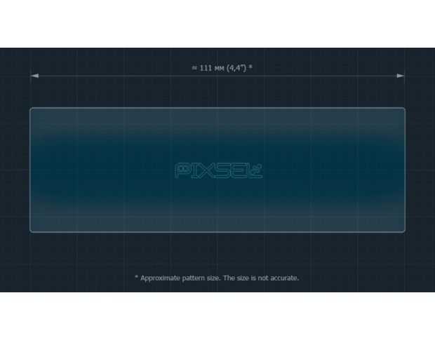 Захисне скло Pixsel на монітор VOLKSWAGEN TRANSPORTER - 4.6“ 2021 - (гібридне мат)