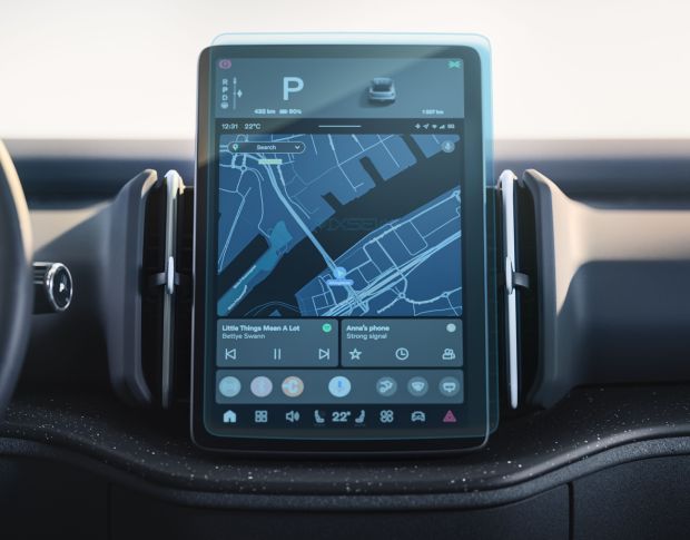 Защитное стекло Pixsel на монитор VOLVO EX30 - 13.4“ 2023 - (гибридное мат)