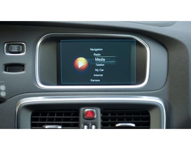 Захисне скло Pixsel на монітор VOLVO V 40 - 6.8“ 2014 - (гібридне мат)