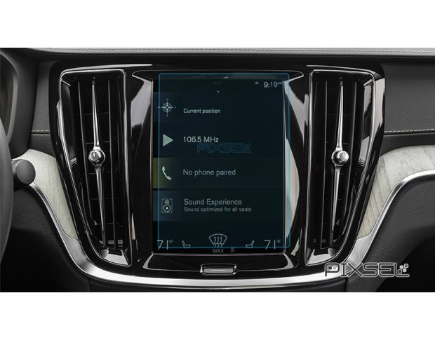 Захисне скло Pixsel на монітор VOLVO V 60 - 8.9“ 2020 - (гібридне глянець)