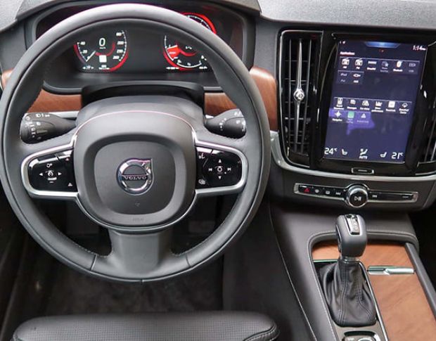 Захисне скло Pixsel на монітор VOLVO V 90 - 8.9“ 2017 - (гібридне глянець)