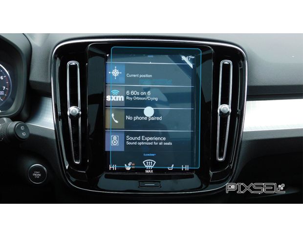 Защитное стекло Pixsel на монитор VOLVO XC 40 - 8.9“ 2017 - (гибридное глянец)