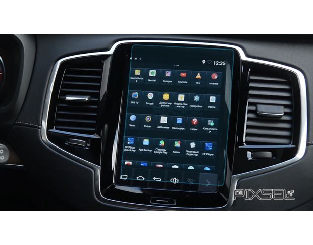 Захисне скло Pixsel на монітор VOLVO XC 90 - 8.9“ 2019 - 2024 (гібридне мат)