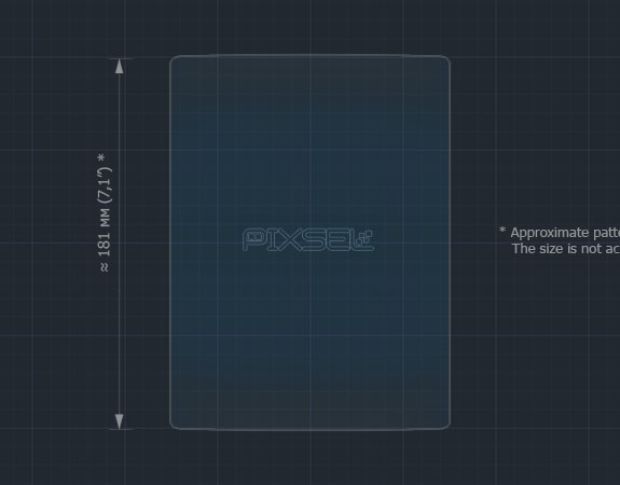 Захисне скло Pixsel на монітор VOLVO XC 90 - 8.9“ 2019 - 2024 (гібридне мат)
