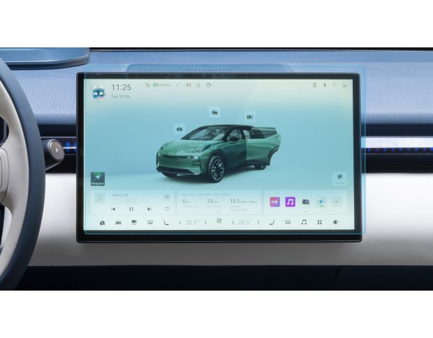 Защитное стекло Pixsel на монитор ZEEKR X - 15.4“ 2023 - (гибридное мат)