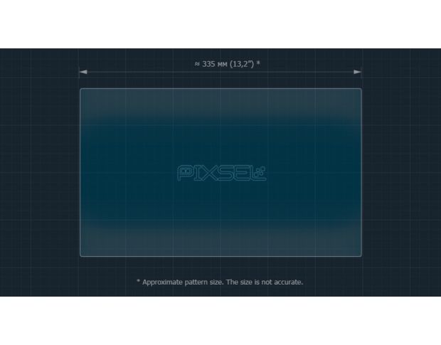 Защитное стекло Pixsel на монитор ZEEKR X - 15.4“ 2023 - (гибридное мат)
