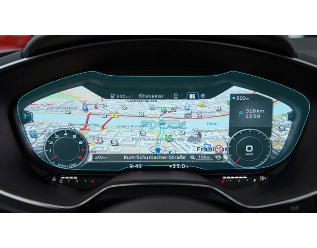 Захисне скло Pixsel на панель приладів AUDI A3 / S3 / RS3 - 11.9“ 2016 - 2019 (гібридне мат)