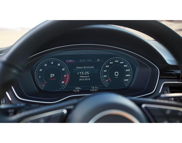 Захисне скло Pixsel на панель приладів AUDI A4 / S4 / RS4 - 12“ 2021 - (гібридне глянець)
