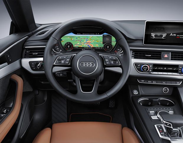 Захисне скло Pixsel на панель приладів AUDI A5 / S5 / RS5 - 12“ 2017 - 2020 (гібридне глянець)