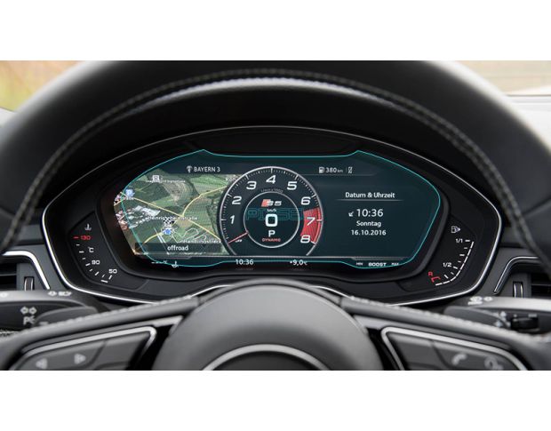 Захисне скло Pixsel на панель приладів AUDI A5 / S5 / RS5 - 12“ 2017 - 2020 (гібридне глянець)