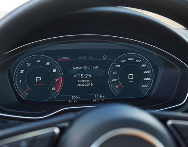Захисне скло Pixsel на панель приладів AUDI A5 / S5 / RS5 - 12“ 2021 - 2024 (гібридне глянець)