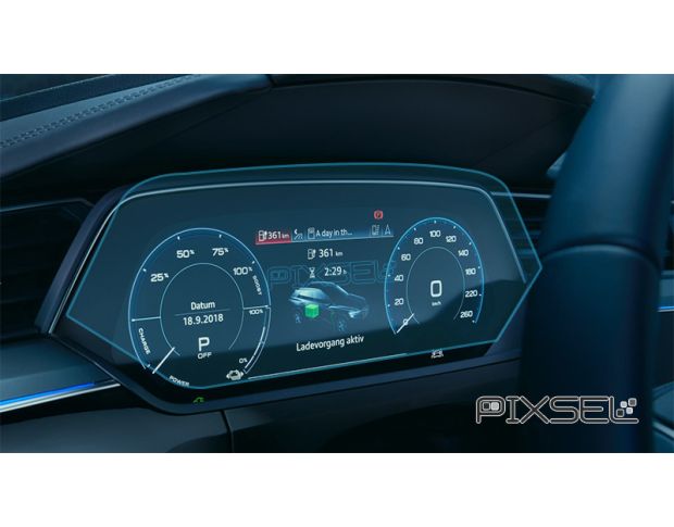 Захисне скло Pixsel на панель приладів AUDI E-TRON - 14.4“ 2018 - 2022 (гібридне глянець)