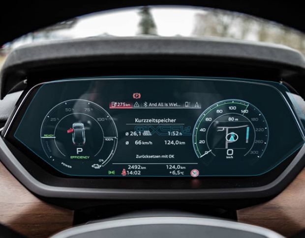 Защитное стекло Pixsel на приборную панель AUDI E-TRON GT - 14.4“ 2021 - 2024 (гибридное глянец)