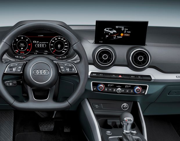 Захисне скло Pixsel на панель приладів AUDI Q2 - 11.9“ 2016 - (гібридне глянець)