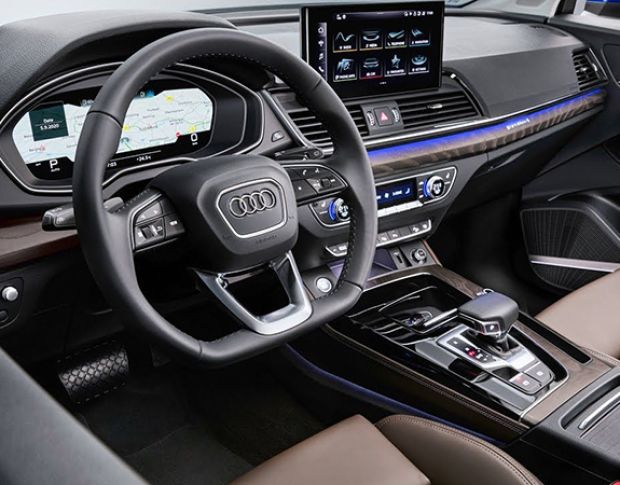 Захисне скло Pixsel на панель приладів AUDI Q5/SQ5 - 12“ 2021 - 2024 (гібридне глянець)
