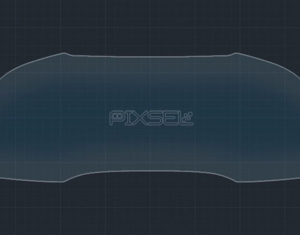 Захисне скло Pixsel на панель приладів AUDI Q7/SQ7/RSQ7 - 12“ 2015 - 2018 (гібридне мат)