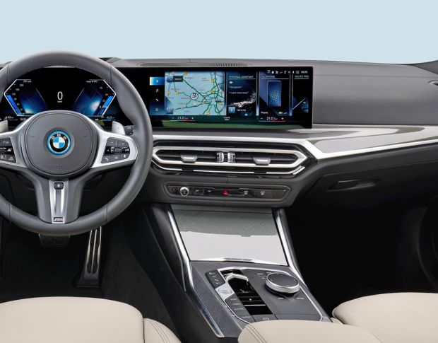 Защитное стекло Pixsel на приборную панель BMW 3 / M3 - 30.1“ 2022 - (G20, G21, G80, G81) (гибридное мат)