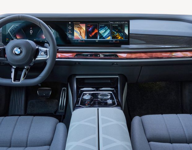 Захисне скло Pixsel на панель приладів BMW 7 - 30.1“ 2022 - (G70, G71) (гібридне глянець)