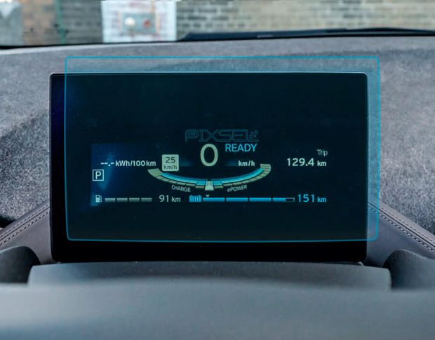 Захисне скло Pixsel на панель приладів BMW I3 - 8.3“ 2013 - 2016 (I01) (гібридне глянець)