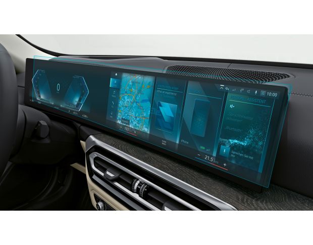 Захисне скло Pixsel на панель приладів BMW I4 - 30.1“ 2021 - (G26) (гібридне глянець)
