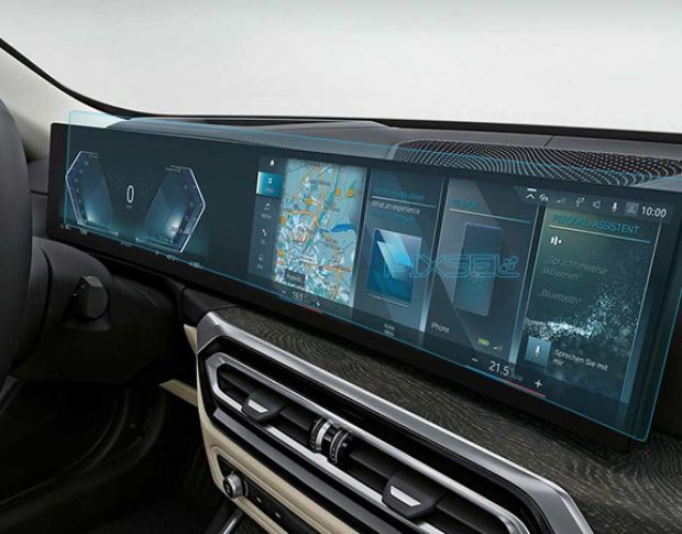 Захисне скло Pixsel на панель приладів BMW IX - 30.1“ 2021 - (i20) (гібридне глянець)