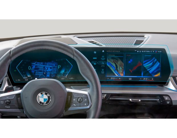 Захисне скло Pixsel на панель приладів BMW X1 - 26.2“ 2022 - (U11) (гібридне глянець)