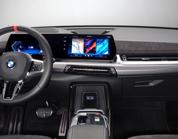 Защитное стекло Pixsel на приборную панель BMW X2 / X2M - 26.2“ 2023 - (U10) (гибридное глянец)