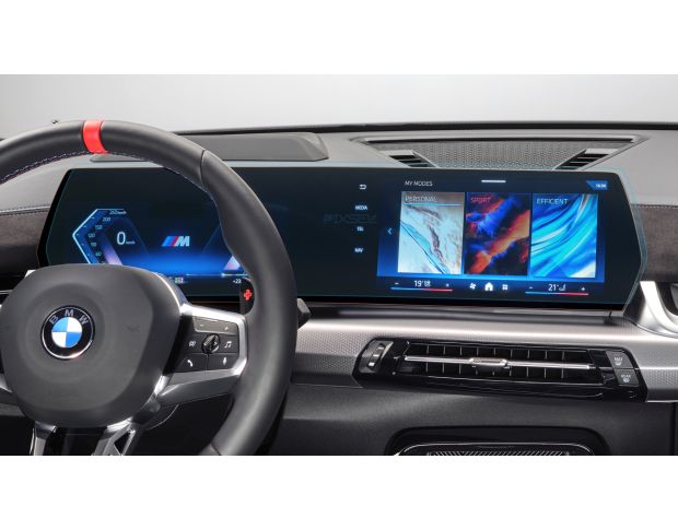 Защитное стекло Pixsel на приборную панель BMW X2 / X2M - 26.2“ 2023 - (U10) (гибридное глянец)