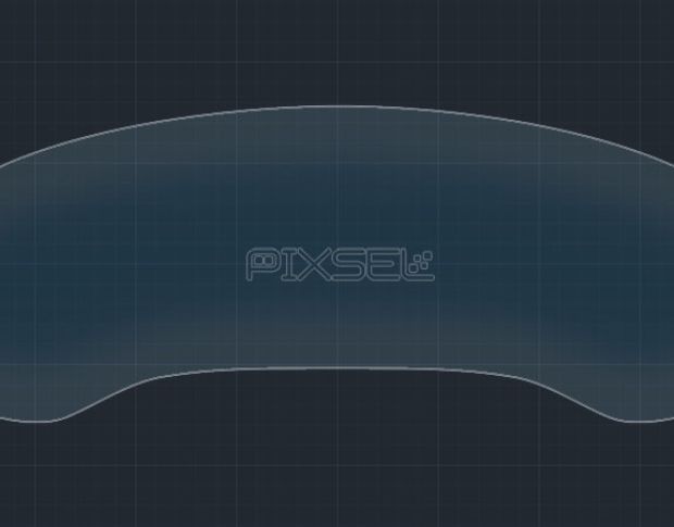 Захисне скло Pixsel на панель приладів BMW X4 - 14.3“ 2018 - 2021 (G02) (гібридне мат)