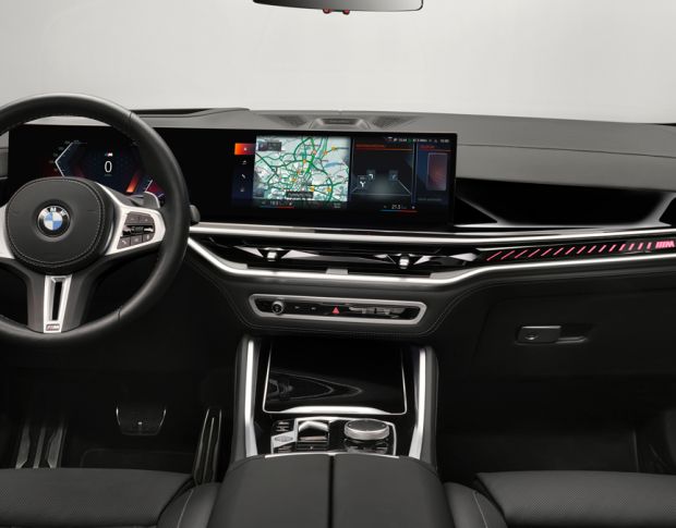 Захисне скло Pixsel на панель приладів BMW X6 - 30.1“ 2023 - (G06) (гібридне глянець)