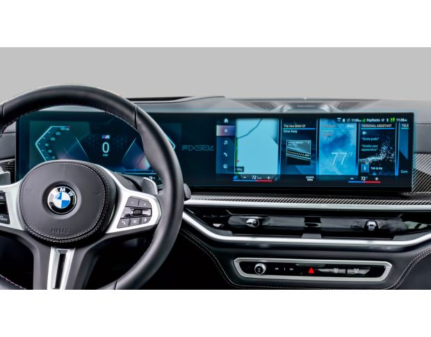 Защитное стекло Pixsel на приборную панель BMW X7 - 30.1“ 2022 - (G07) (гибридное глянец)