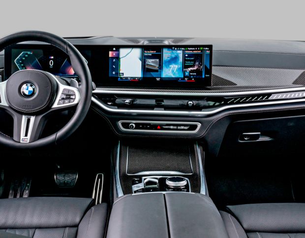 Защитное стекло Pixsel на приборную панель BMW X7 - 30.1“ 2022 - (G07) (гибридное глянец)