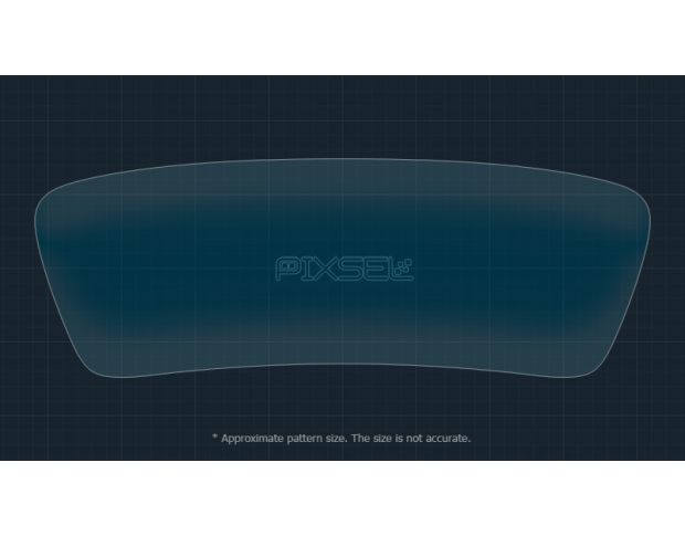 Захисне скло Pixsel на панель приладів BYD HAN - 12“ 2022 - (гібридне глянець)