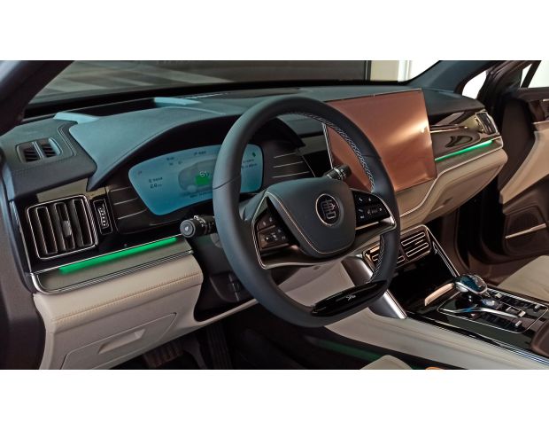 Захисне скло Pixsel на панель приладів BYD Tang EV - 12“ 2022 - (гібридне мат)