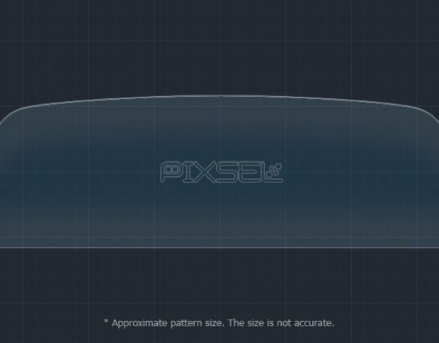 Захисне скло Pixsel на панель приладів CADILLAC ESCALADE - 18.1“ 2020 - (гібридне глянець)
