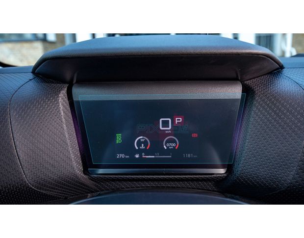 Защитное стекло Pixsel на приборную панель CITROEN C4 - 8.6“ 2020 - 2024 (гибридное глянец)