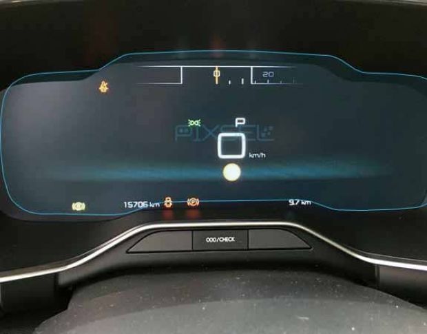 Защитное стекло Pixsel на приборную панель CITROEN C5 Aircross - 12“ 2018 - 2022 (гибридное глянец)
