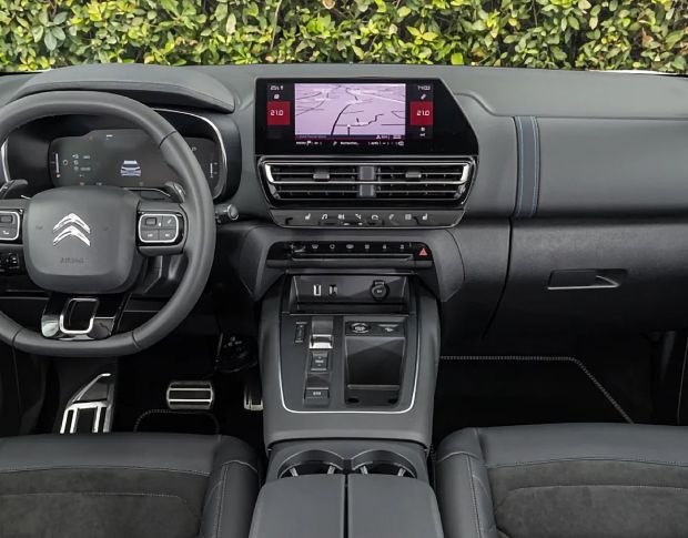 Защитное стекло Pixsel на приборную панель CITROEN C5 Aircross - 12“ 2022 - (гибридное мат)