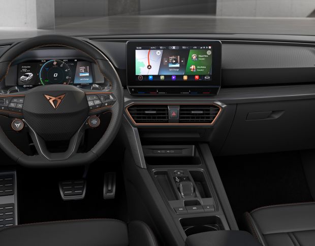 Захисне скло Pixsel на панель приладів CUPRA LEON - 9.9“ 2020 - 2024 (гібридне мат)