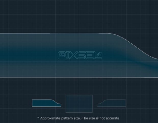 Защитное стекло Pixsel на приборную панель DENZA N7 - 16.7“ 2023 - (гибридное глянец)