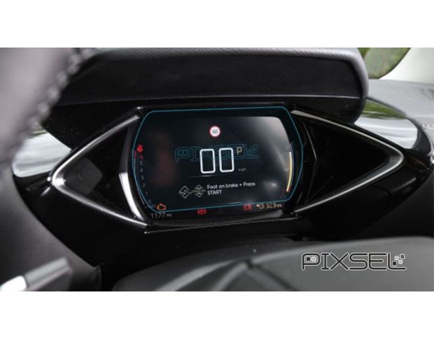 Защитное стекло Pixsel на приборную панель DS 3 - 6.7“ 2018 - (гибридное мат)